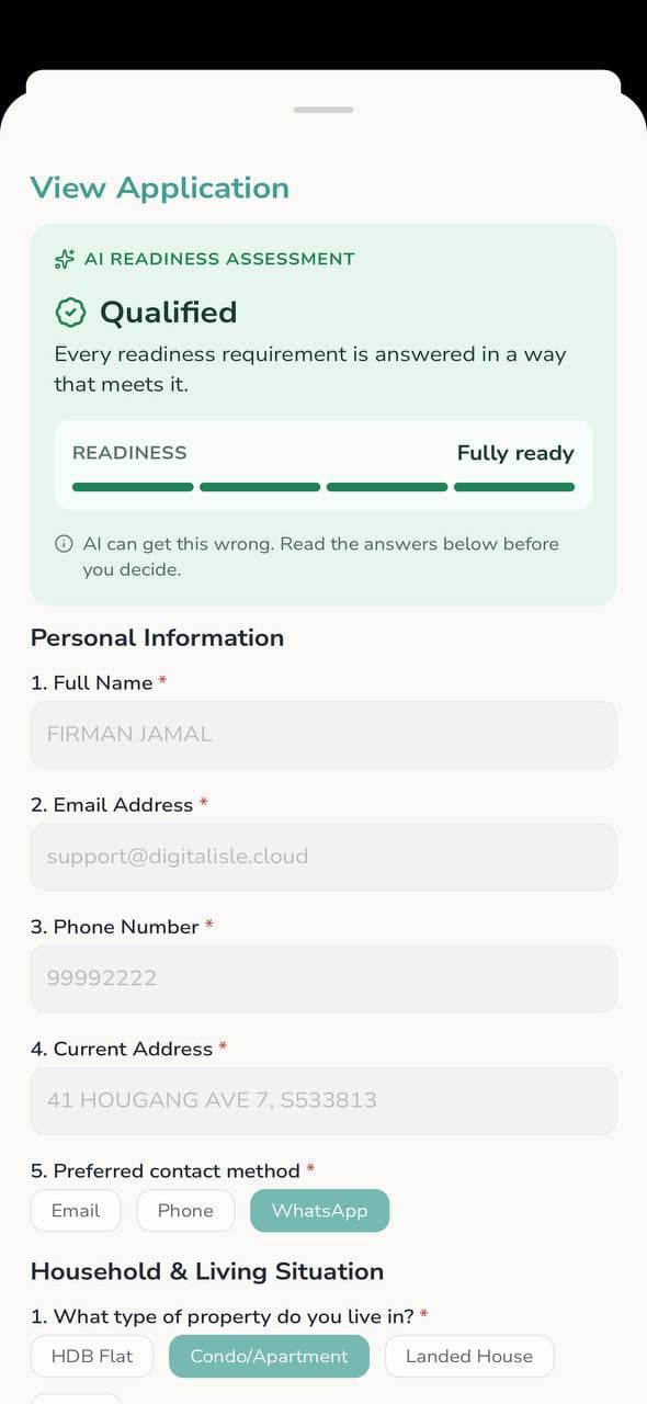 Qualified AI readiness assessment in KibblePaw